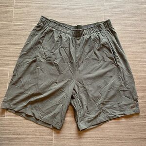 Nike Dri-Fit Shorts Men’s Large Olive Green